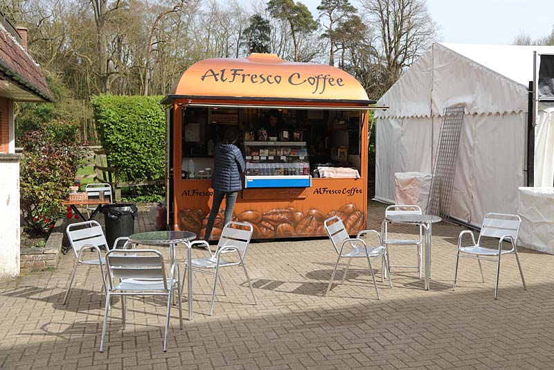 alfresco coffee stall